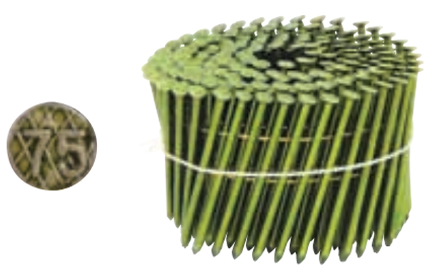 ワイヤ連結デジN釘(黄緑