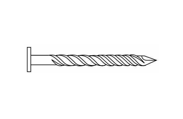 スクリュー釘平頭