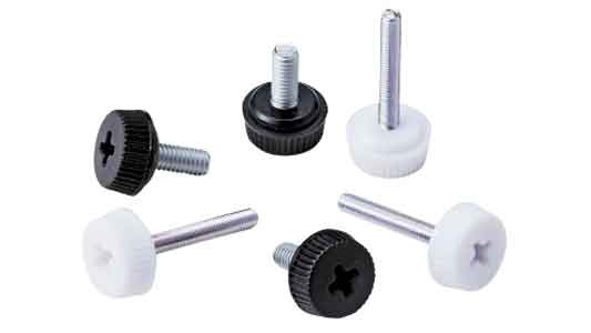 (+)ナイロン化粧ネジ(白1)