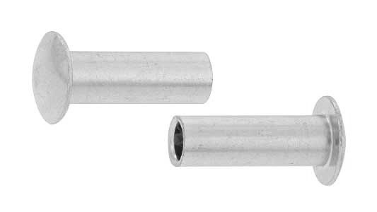 薄丸中空リベット