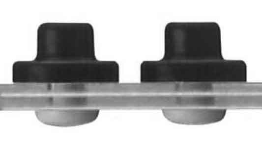 リベットカバー(黒色B)