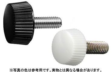 ポリカーボネート埋込みローレットねじステン