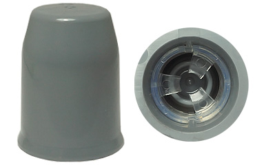 ボルト用保護カバーダブルNグレー 10.0