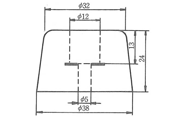 ゴム脚(W入 UCKー38