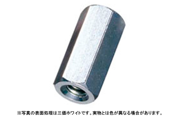 3価ホワイト 六角スペーサー(ASFE