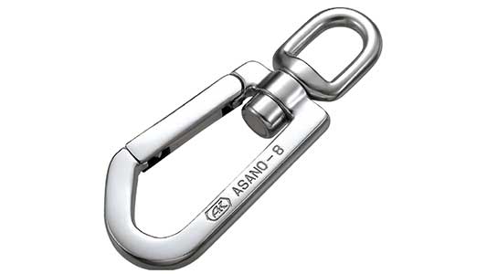 スイベルフック(浅野金属製