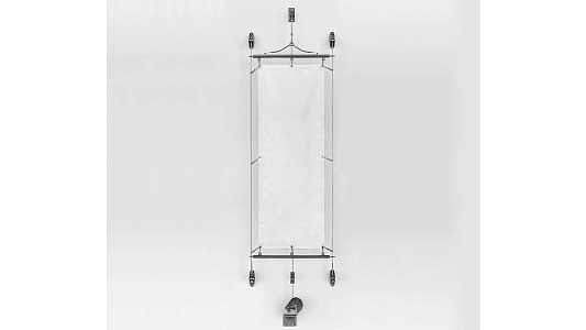 懸垂幕装置システム(壁付型)