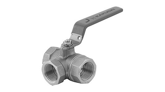 三方ボールバルブ