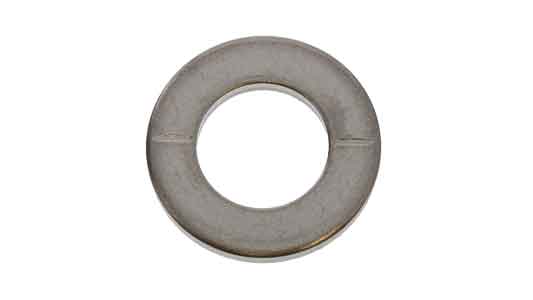 エアー抜きワッシャー(ガス抜き溝