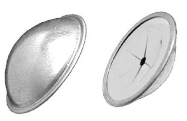 六ツ割ボタンワッシャ(軸用