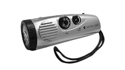 LEDパームラジオライト