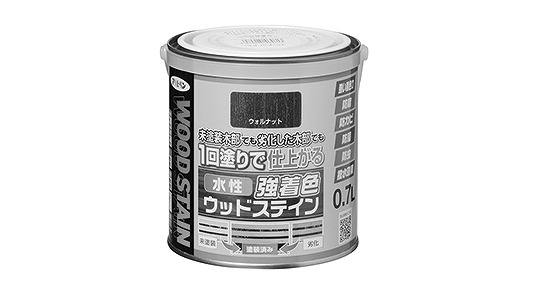 水性強着色Wステインウォルナット