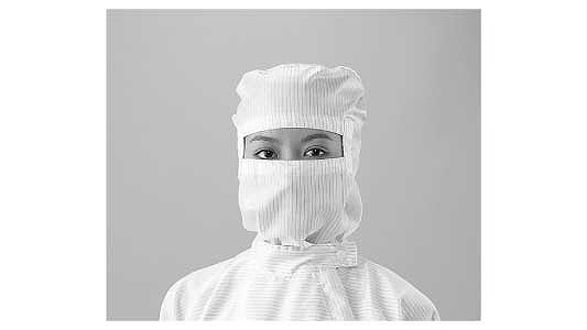 クリーンスーツ用フード白SHW