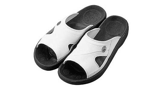 アズピュアESDスリッパ(白