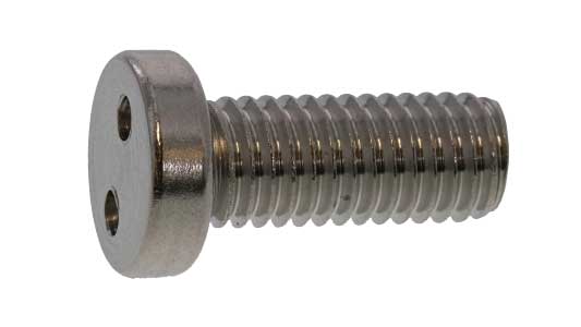 ツーホール平小ねじ