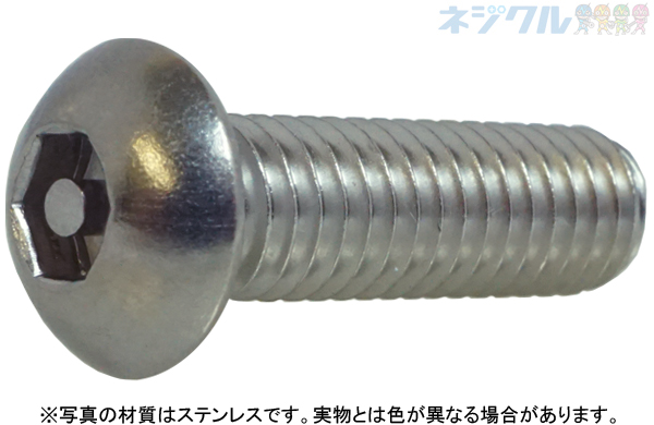 ピン六角・ボタン小ねじ（並目