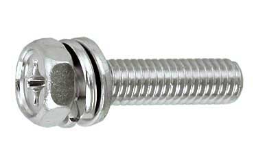 十字穴付（＋）アプセットＩ＝４