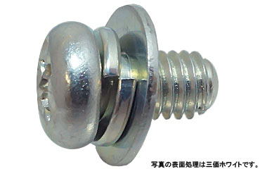 十字穴付（＋）ナベＩ＝３（丸先