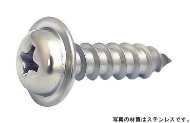 十字穴付（＋）Ａナベタッピングネジ（ワッシャーヘッド