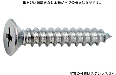 十字穴付（＋）Ａ皿タッピング（輸入品）