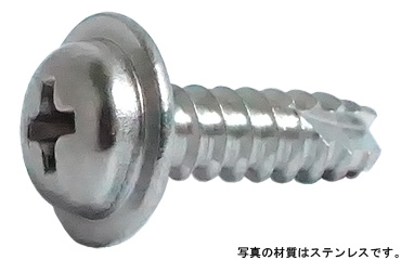 十字穴付（＋）Ｂ１ナベタッピング　（ワッシャーヘッド