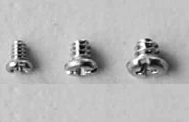 ミニチュアねじ＃００（＋ー）ナベ