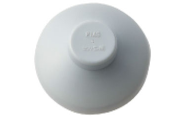 折半キャップ（グレー