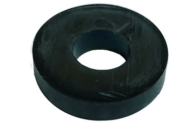 ピアス　黒ゴム