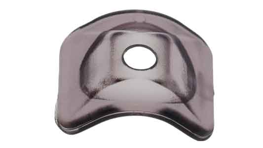 鉄板小波用　ポリカーボネート座金　ブロンズ