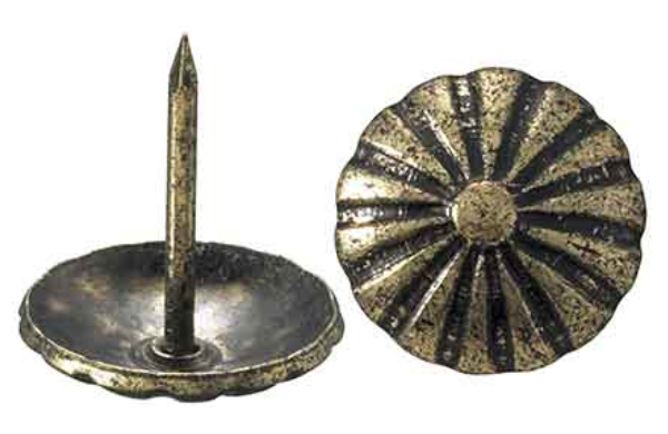 墨入れメッキ 菊鋲 BY4