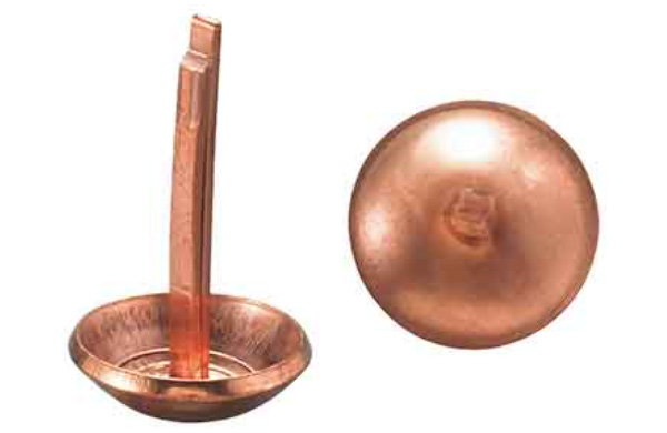 正銅 足割鋲 BY9