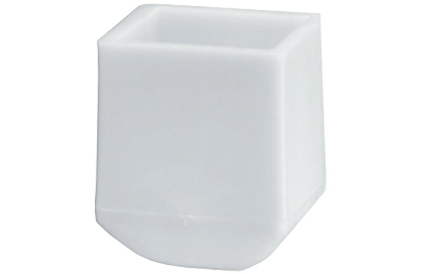 ポリ角キャップ 白 CAー3