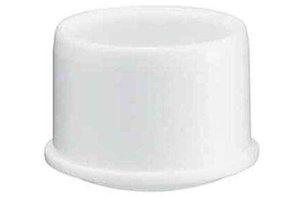 ポリ丸打込フタ 乳白 CAー4