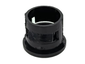 ポリ丸打込フタ 黒 CAー4