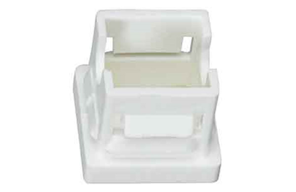 ポリ角打込フタ 乳白 CAー5