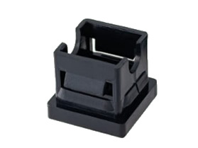 ポリ角打込フタ 黒 CAー5