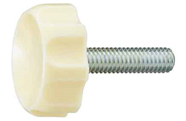 八角ノブ アイボリー NB8