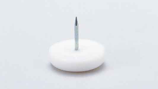 打込み釘タイプ　乳白