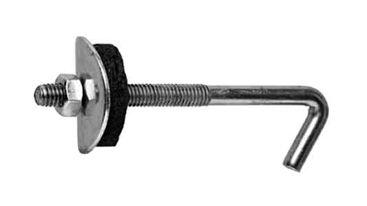 フックボルトセット（黒・大波）