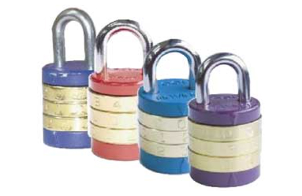 カラー文字合わせ錠　同一鍵