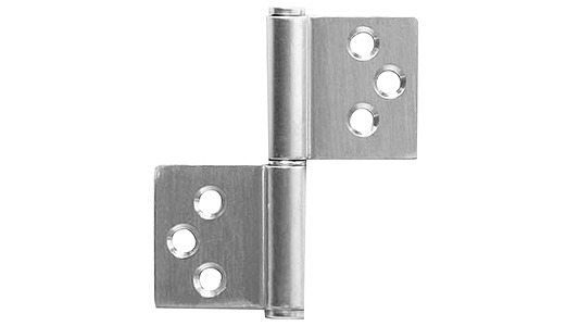 面付旗丁番(左右兼用型K-60