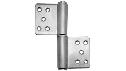 面付旗丁番(左ステン芯K334A