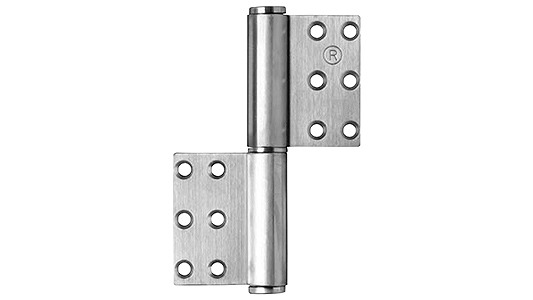 ６ツ穴面付旗丁番右ステンＫ３４Ａ