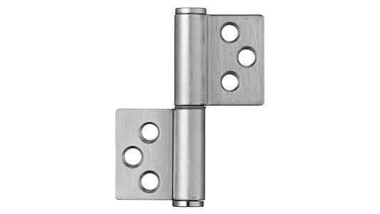 面付旗丁番左右兼用ステンK59W