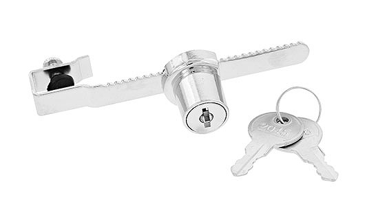 スライディングガラスロック同一鍵