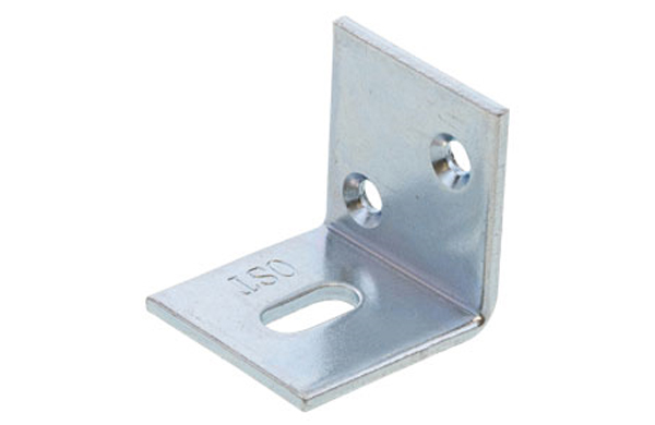 金折れ　鋼板　縦穴（ユニクロ）