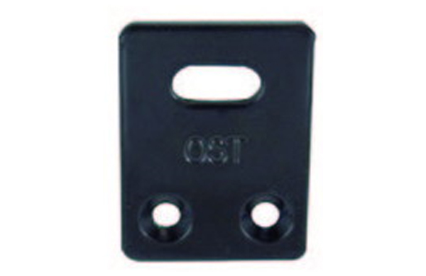 平鋼板　横穴（塩ビ塗装）