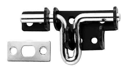 ストロングラッチ（鉄製（ブラック