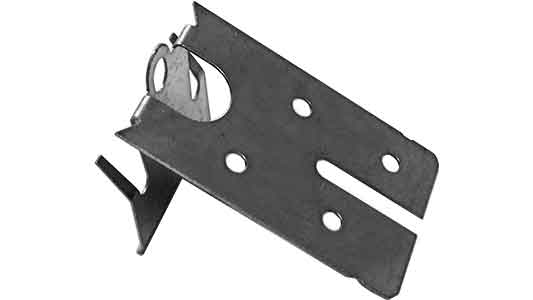 １プッシュ枠止め金具