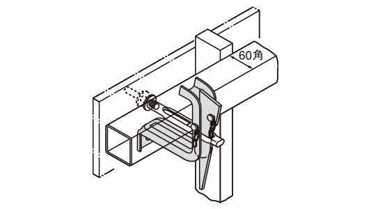 ＫＳ　タイ当板　ＬＬ型６０角用